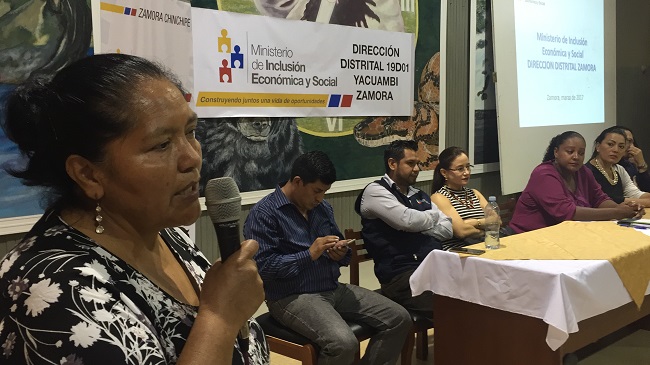 173 emprendedores de los nueve cantones de Zamora Chinchipe recibieron los créditos.