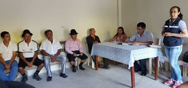 Ministerio entregó 10 sacos con abono orgánico y cal a productores.