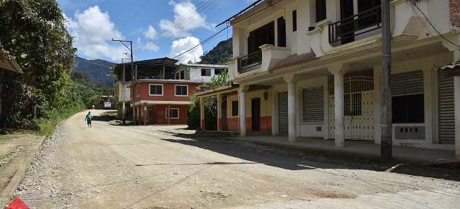 GAD Yantzaza ya hizo la colocación del alcantarillado sanitario en una longitud de más de 450 metros.