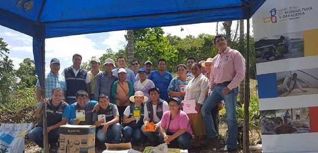 Dos Asociaciones de Productores Agropecuarios son los beneficiarios.