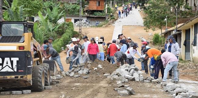 Las calles Juan Izquierdo, Pacamoros, Cumbinamá, del barrio La Chacra serán intervenidas por la municipalidad.
