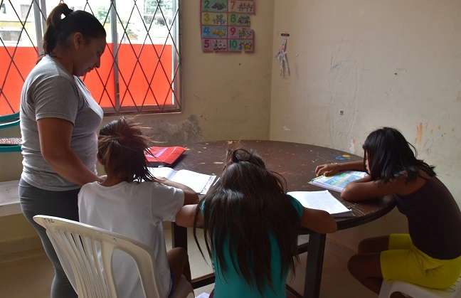 Casa de acogimiento brinda la atención a 15 niños y adolescentes del cantón.