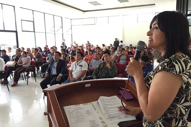 El evento contó con la presencia de usuarias y usuarios de los servicios de inclusión del MIES .