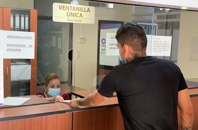 Los certificados de votación definitivos se emitirán desde el mes de junio de 2021, una vez transcurrido todo el proceso de Elecciones Generales 2021.