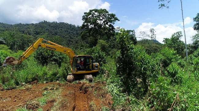 Son 20 beneficiarios los involucrados en los sistemas de drenajes en Chicaña Bajo.