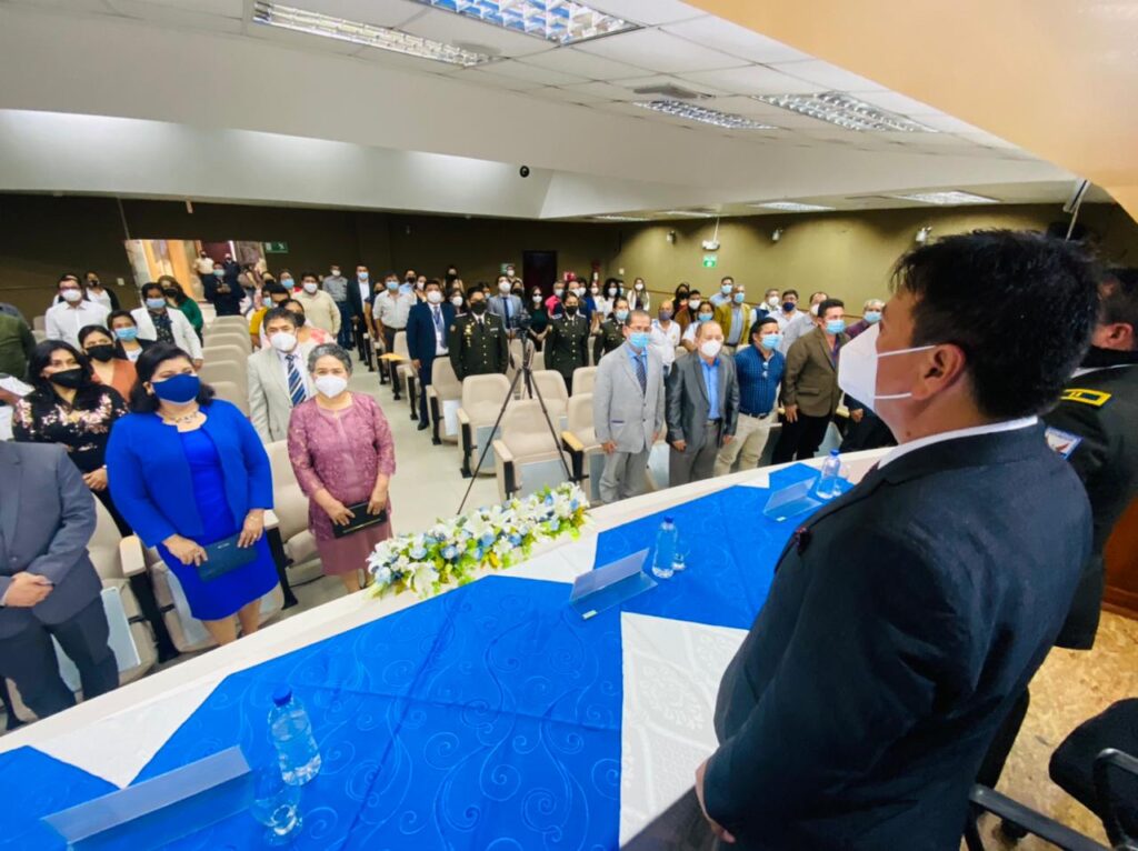 Absalón Campoverde, como nuevo gobernador de Zamora Chinchipe, desde el 02 de junio de 2021.