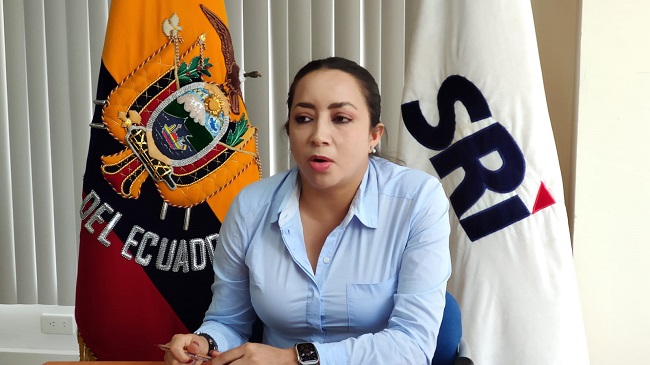Guadalupe Macas, directora provincial de SRI