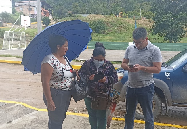 Siete de los nueve cantones que conforman el distrito, en donde se identificaron un aproximado de 50 personas