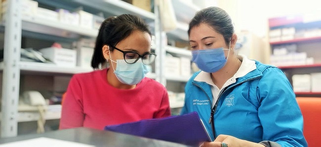 36 casas de salud; con quienes se ha mantenido capacitaciones para el personal de salud y reuniones