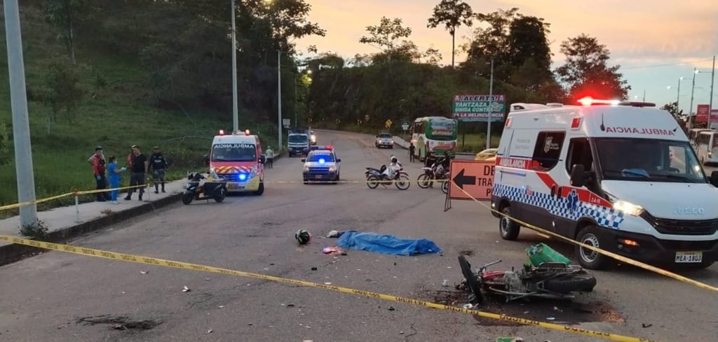 El accidente se suscitó en el cantón Yantzaza.