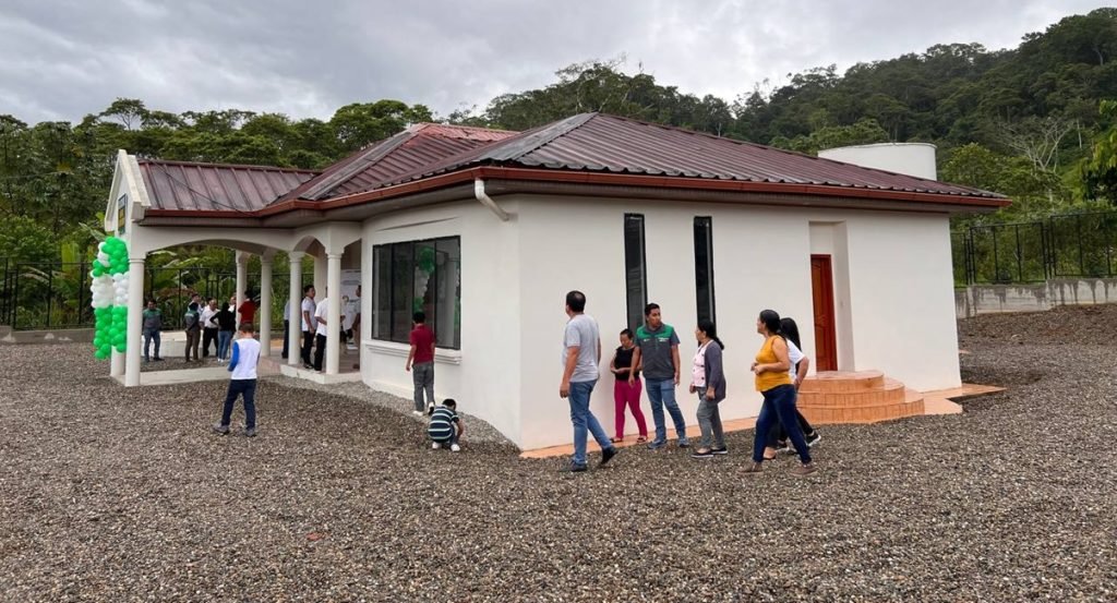 La infraestructura cuenta con una inversión de USD 73.571,69, beneficiando a 150 personas.