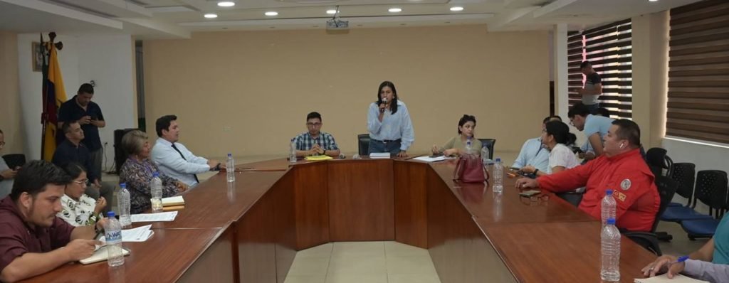 El 13 de enero, se efectuó una reunión de trabajo entre los miembros del COE
