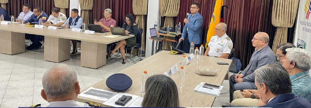 La Agencia Nacional de Tránsito (ANT), instaló la primera Mesa Técnica de Seguridad Vial del 2025.
