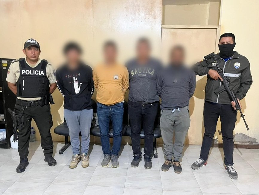 Todo el material fue ingresado al Centro de Acopio de Indicios y Evidencias (CAIE) de Zumba.
